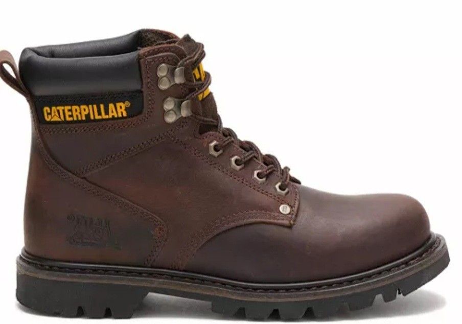 CAT STEEL TOE WORK BOOTS