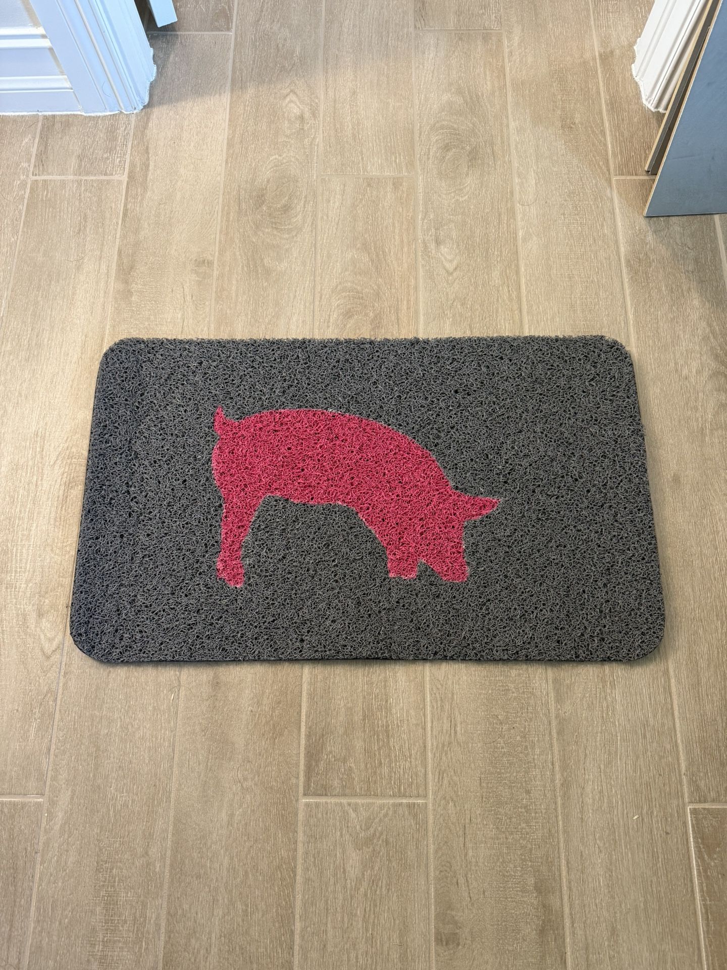 Indoor/Outdoor Floor Door Mat Decor – Fun Pig Design