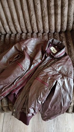 Leather jacket