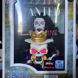 Funko Pop One Piece Wanted Poster Brook #2220 - TargetCon Exclusive - PRESALE