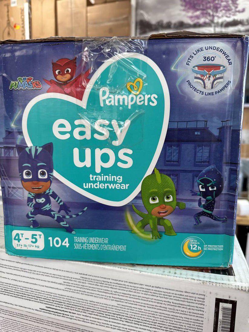 Pj Masks Pampers Easy Ups 2-3t 4t-5t 92 CT New Box for Sale in Tulare, CA -  OfferUp