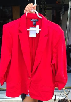 Red Blazer Jacket