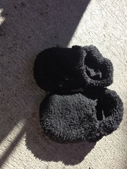 Kids sherpa Crocs size 8c