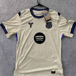 Lamine Yamal #10 Barcelona Away x Kobe Jersey Size Medium