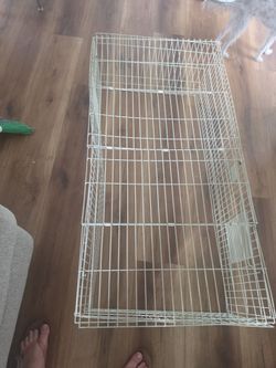 Portable guinea pig cage