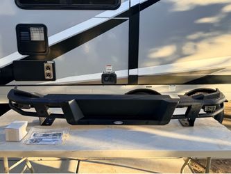 Baja style Steel Rear Back Bumper w/ 2x LED Lights for 2021-2026 Ford Bronco BXG.8940