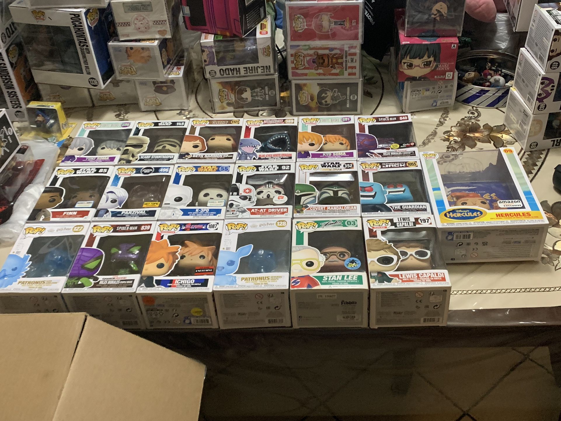 7 Dollar Funko Pops