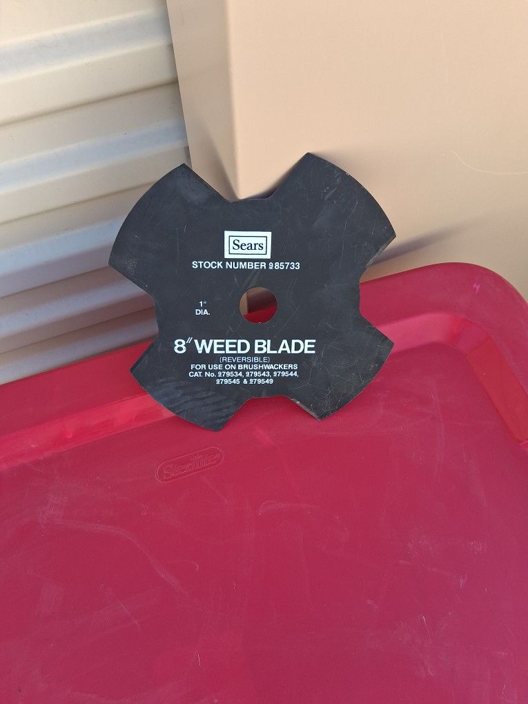 WEED BLADE 8Inch