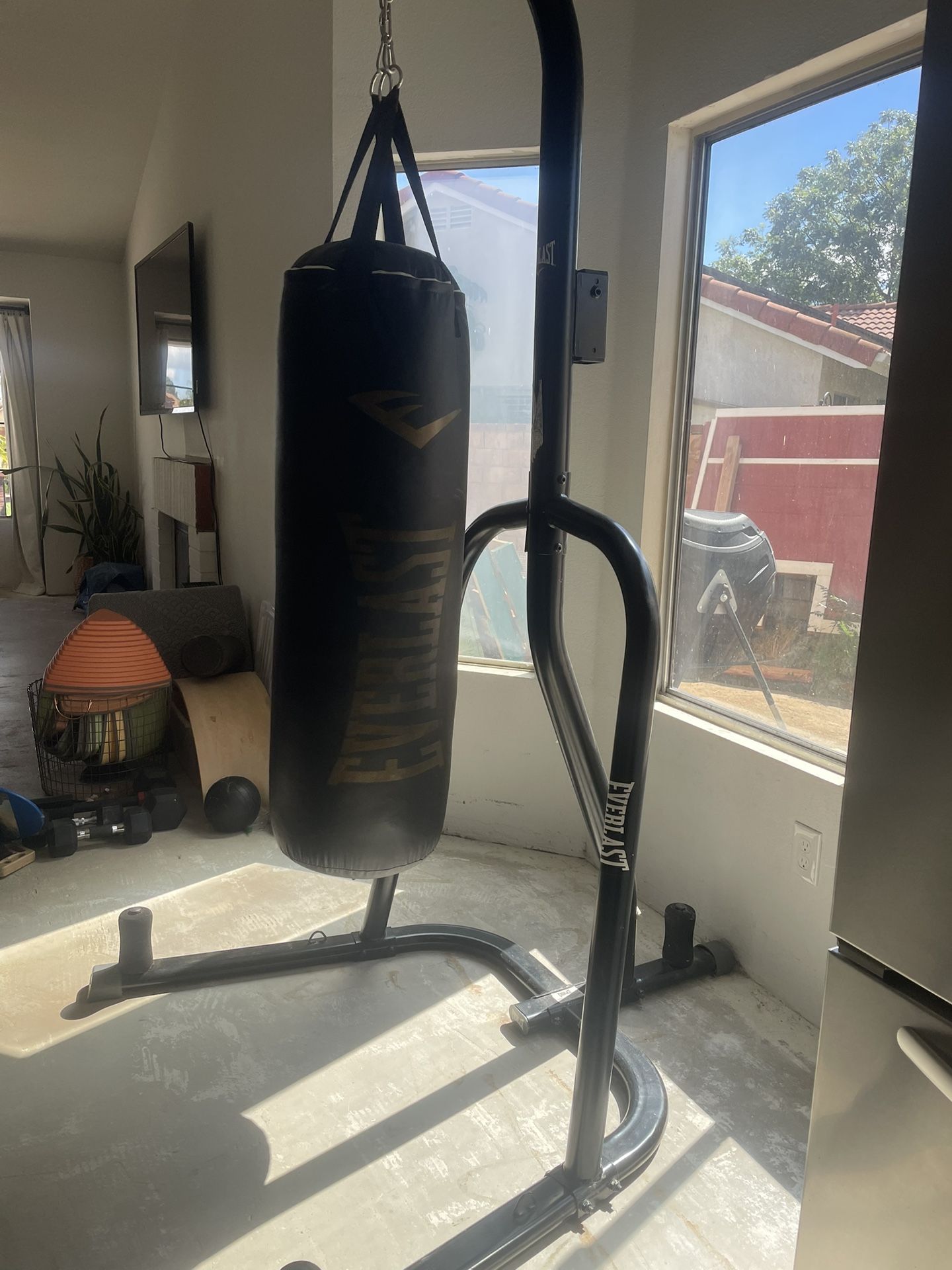Everlast Punching Bag With Stand 