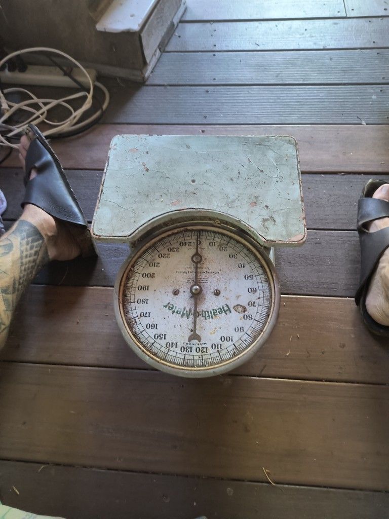 Antique Bathroom Scale
