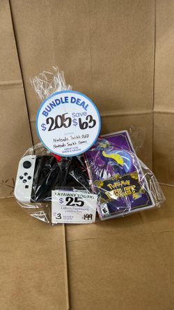 Nintendo switch includes Pokémon video game