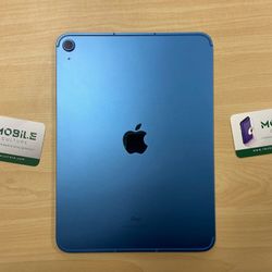 Unlocked Blue iPad 10 64gb LTE