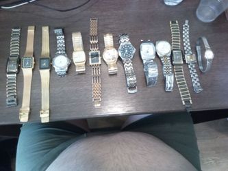Watches collectibles 13 of them two women's $130 for all 13 or buy one at $10 each
