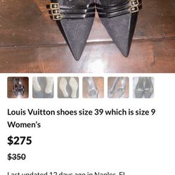 Louis Vuitton Shoes Size 8 1/2 And Size 9