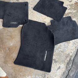 2022 Toyota Corolla Floor Mats 4 Pieces