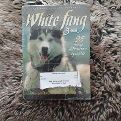 New In Package White Fang 3 Dvd Set $3.00