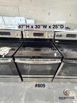 GE stove electric (#805) SEE PRICE DESCRIPTION