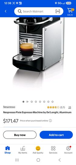 Nespresso Pixie coffee machine