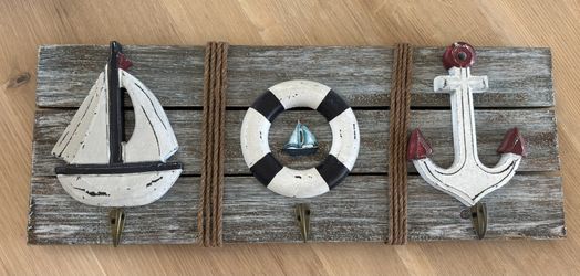 Necklace Organizer Nautical Theme