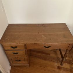 Vintage Oak Desk