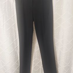 Straight leg black pants