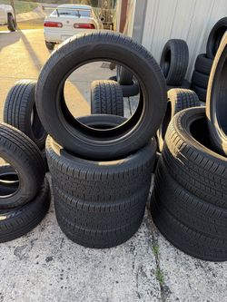 4 llantas 225/55/17 dela goodyear 95% de vida