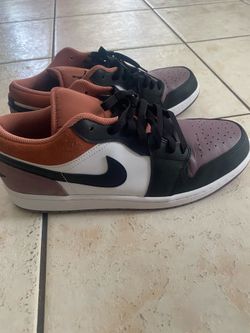 Nike Air Jordan 1 Low SE White/Black-Sky J Orange