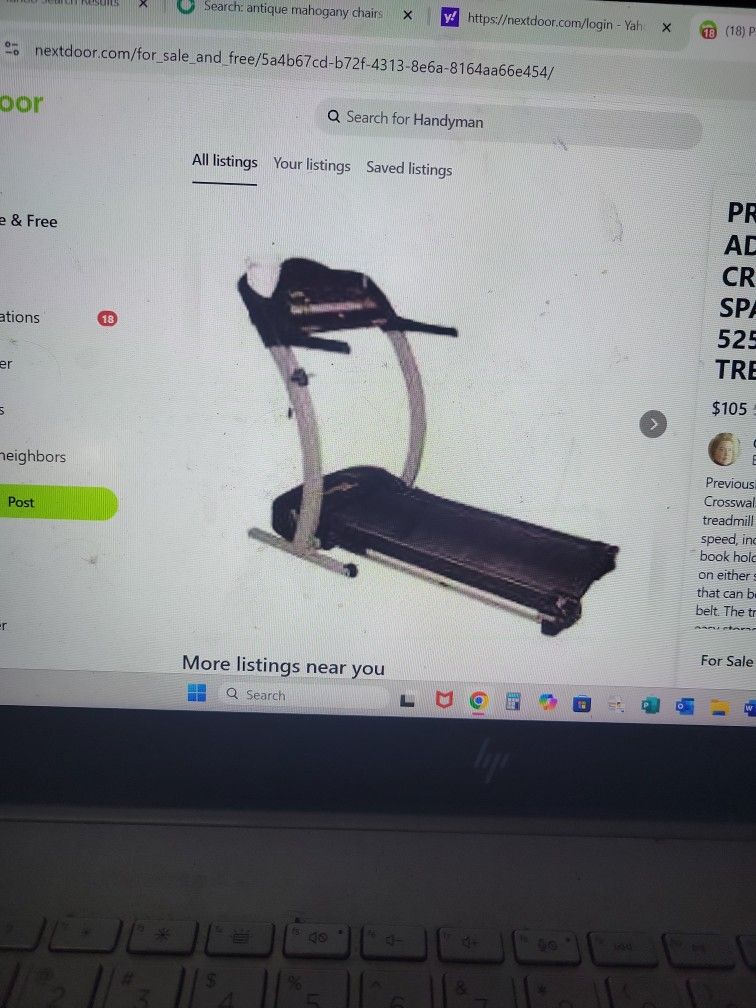 PROFORM ADVANCED CROSSWALK SPACESAVER 525X TREADMILL