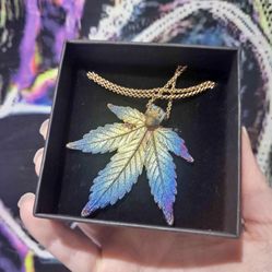 Canna Leaf Necklace