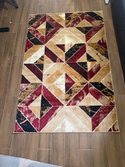 New Area Rug 4x 6 “