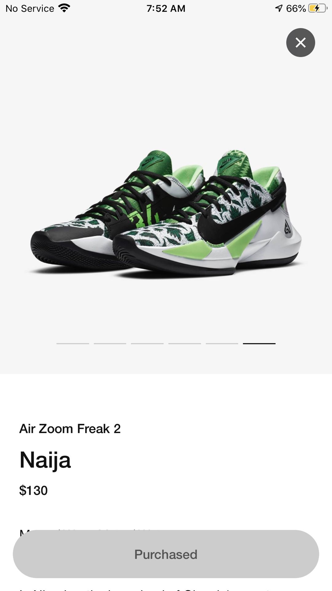 nike air zoom freak naija size 13 confirmed