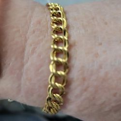 Beautiful Gold Filled Link Bracelet