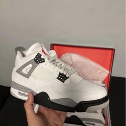Jordan 4 White Cement (2025)