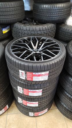 21" AUDI WHEELS RIMS AND TIRES-WE FINANCE 💥💥