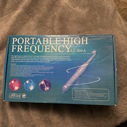 Potable High Frequency Wand