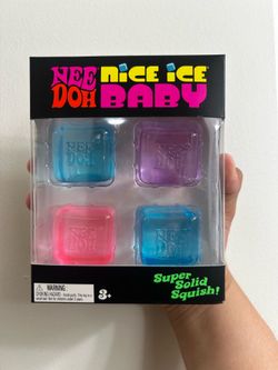 NeeDoh Nice Ice Baby 🧊💙💜🩷💙