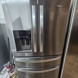 Whirlpool 4 Door Stainless Steel Refrigerator 