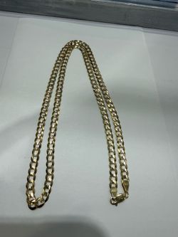 14k Curb Link Chain