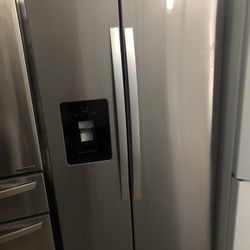 Whirlpool Stainless Side By Side Fridge 