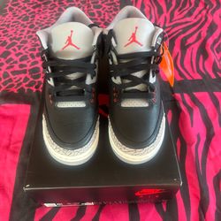 Jordan 3s Black Cement (2024)