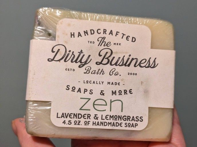 Handmade Zen  soap bar