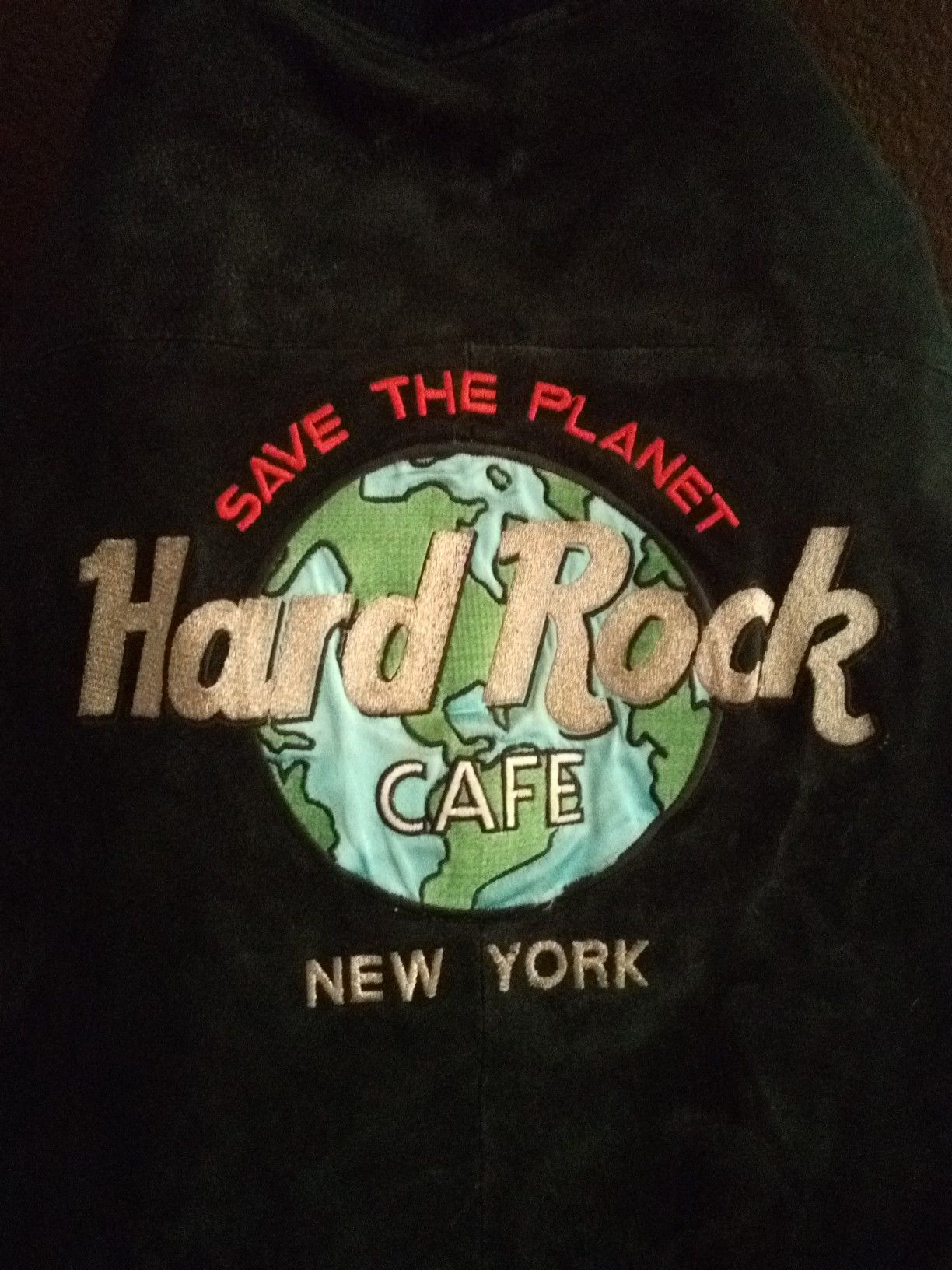 NYC Hard Rock jacket- Men's L