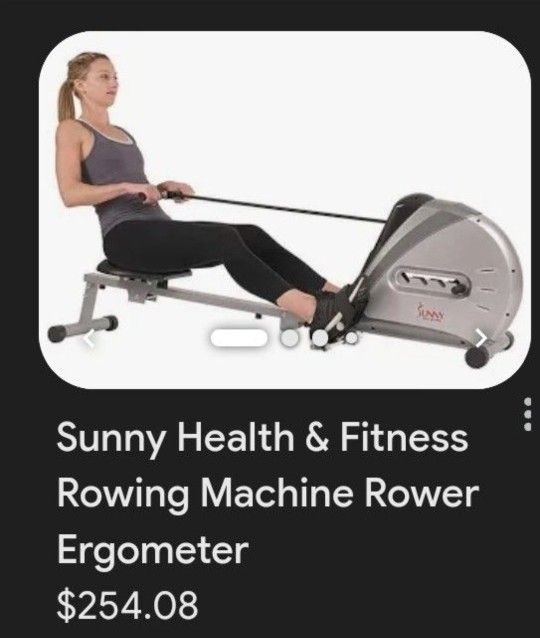 Rowing Machine Rower Ergometer / Maquina de Remo Ergometro