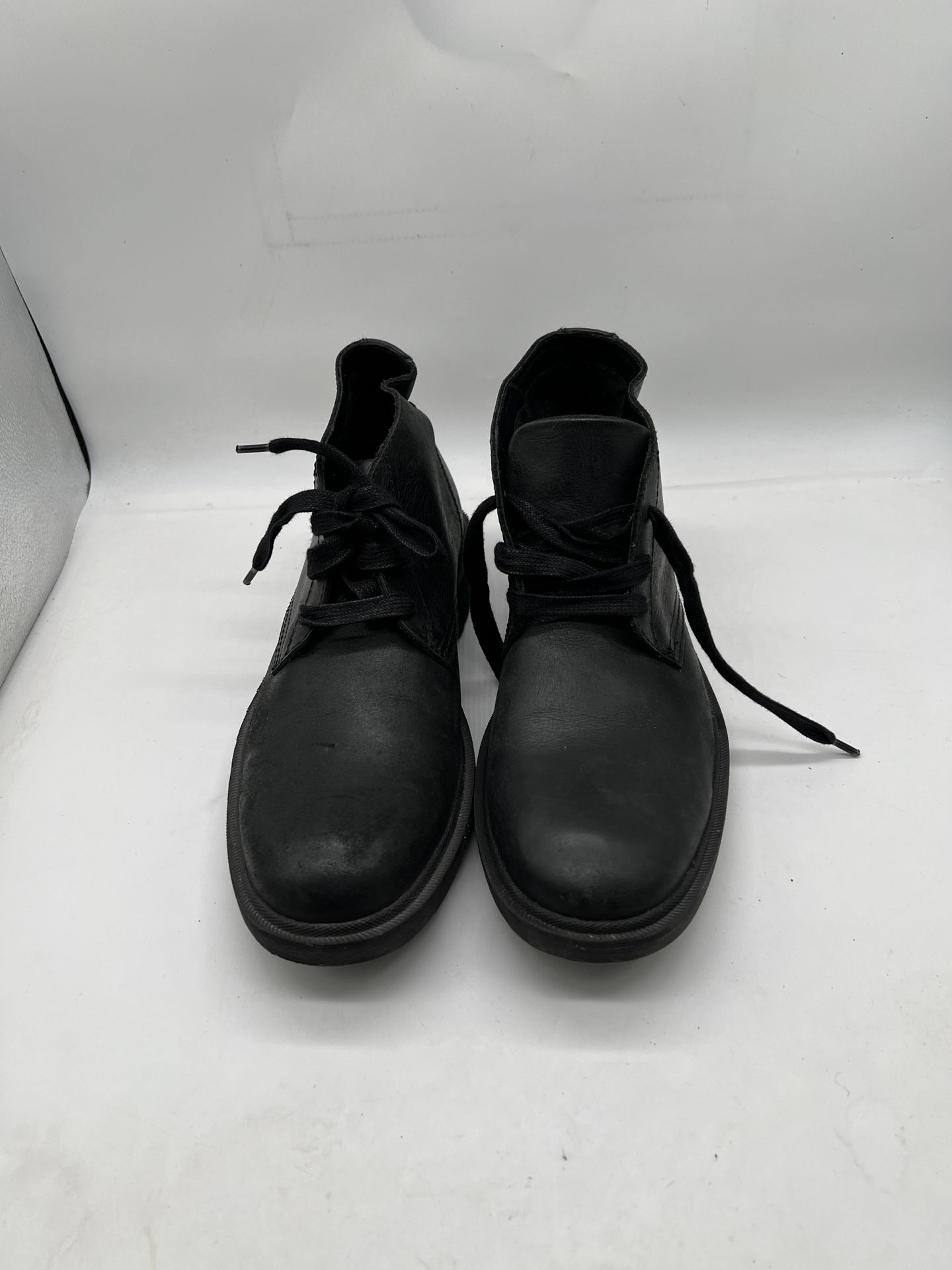 Frye And Co. Boots Black Leather Ankle Lace Up Chukka Men’s 10