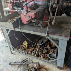 AMMCO Disc & Drum #7750 Brake Lathe + Adapters   And Accessories 