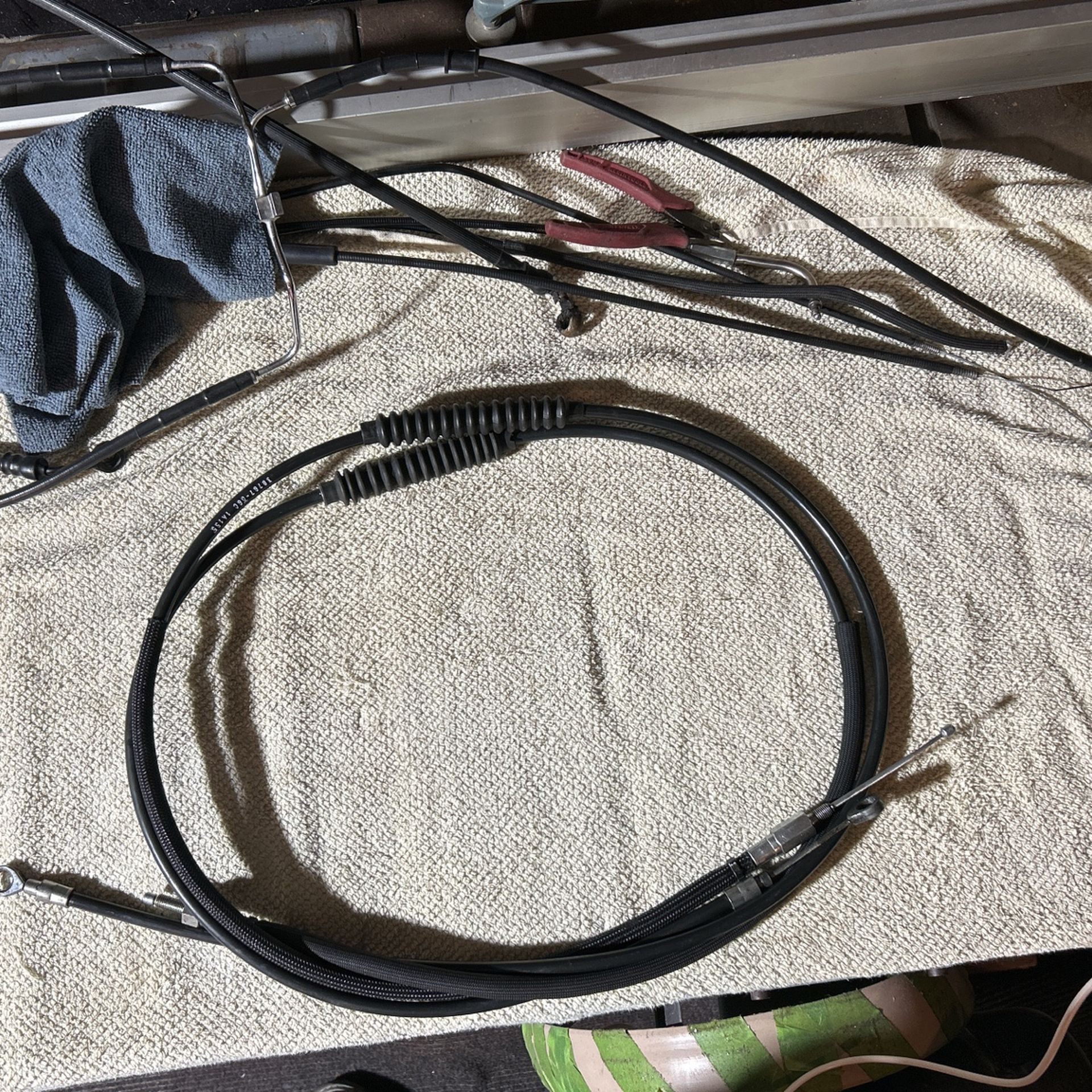 OEM Harley Davidson Clutch Cables 70” And 63”