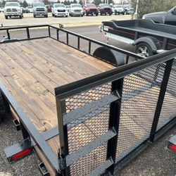 2025 Tomahawk Utility Trailer 82"W X 14'L