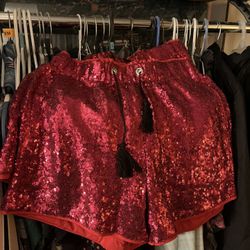 Awesome Sequin Shorts Size M/L