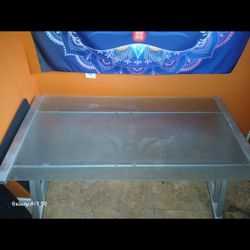 Glass Top Desk. Make An Offer!!