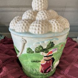 Cookie Jar - Golf Theme